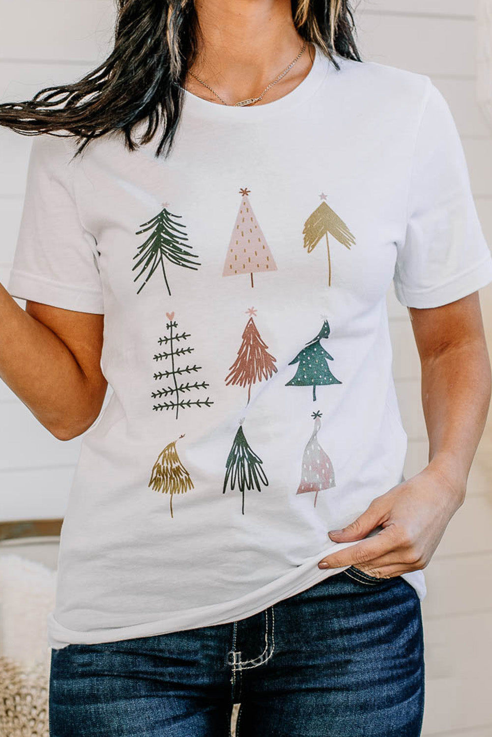 Christmas Tree T-Shirt - Blue Daisy Fashion Boutique